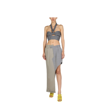 MAYFEYR - 1OFF - Top With Crossed Straps - 111312101A