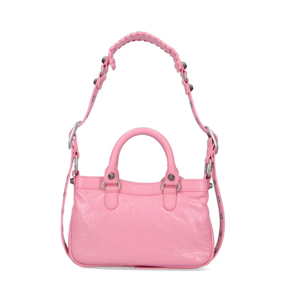 Le Cagole Small Leather Shoulder Bag