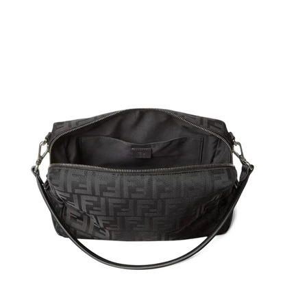 MAYFEYR - Fendi - Squared Ff Medium Leather And Nylon Bag - 7VA672AVC6
