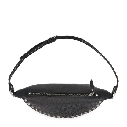 Rockstud Leather Belt Bag