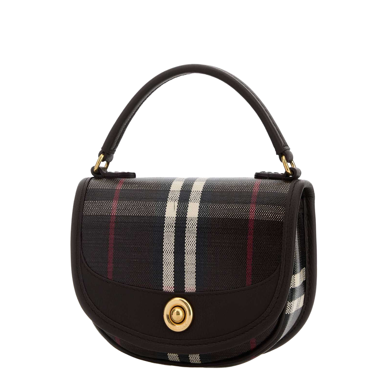Printed canvas mini Highlands handbag