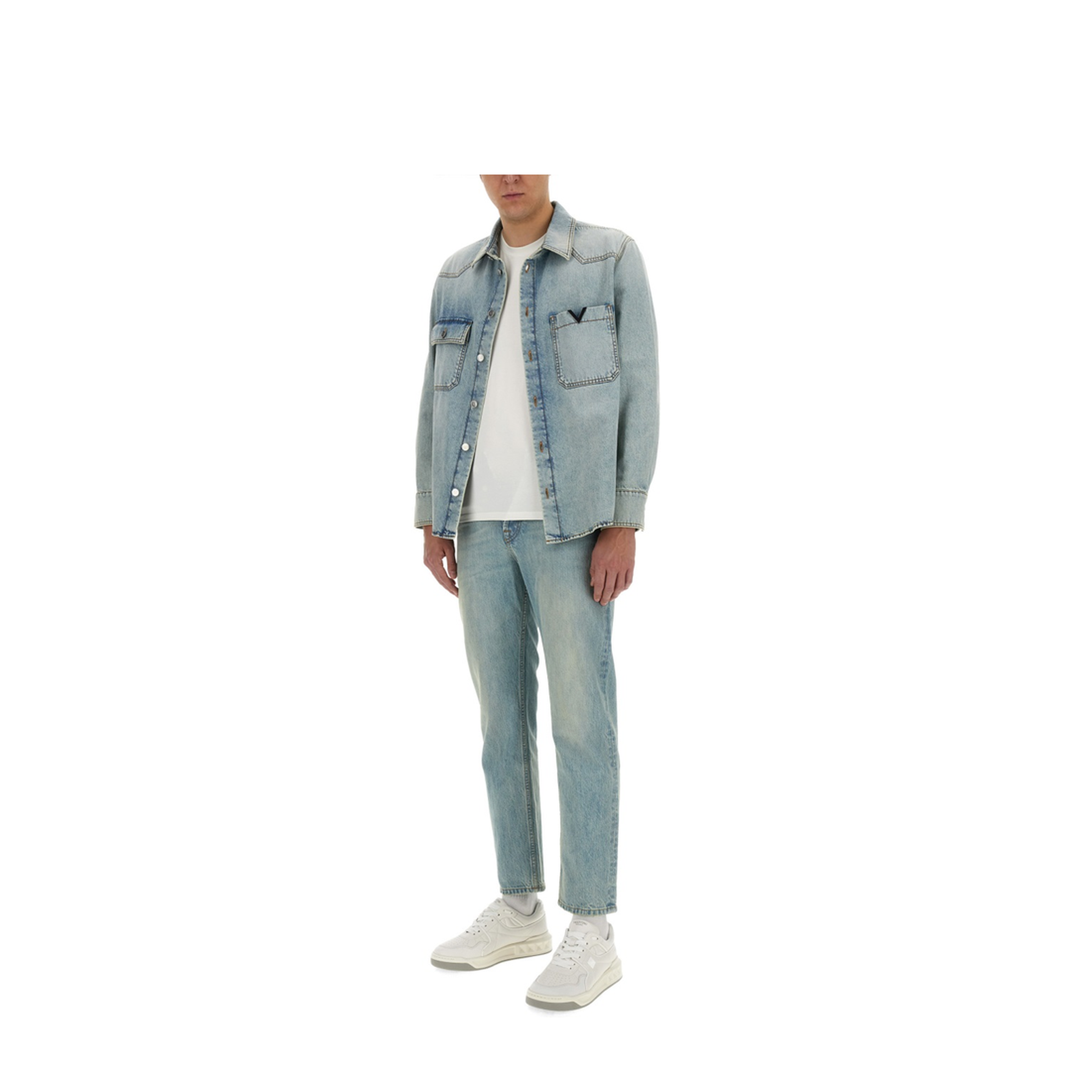 Denim Shirt Light Blue