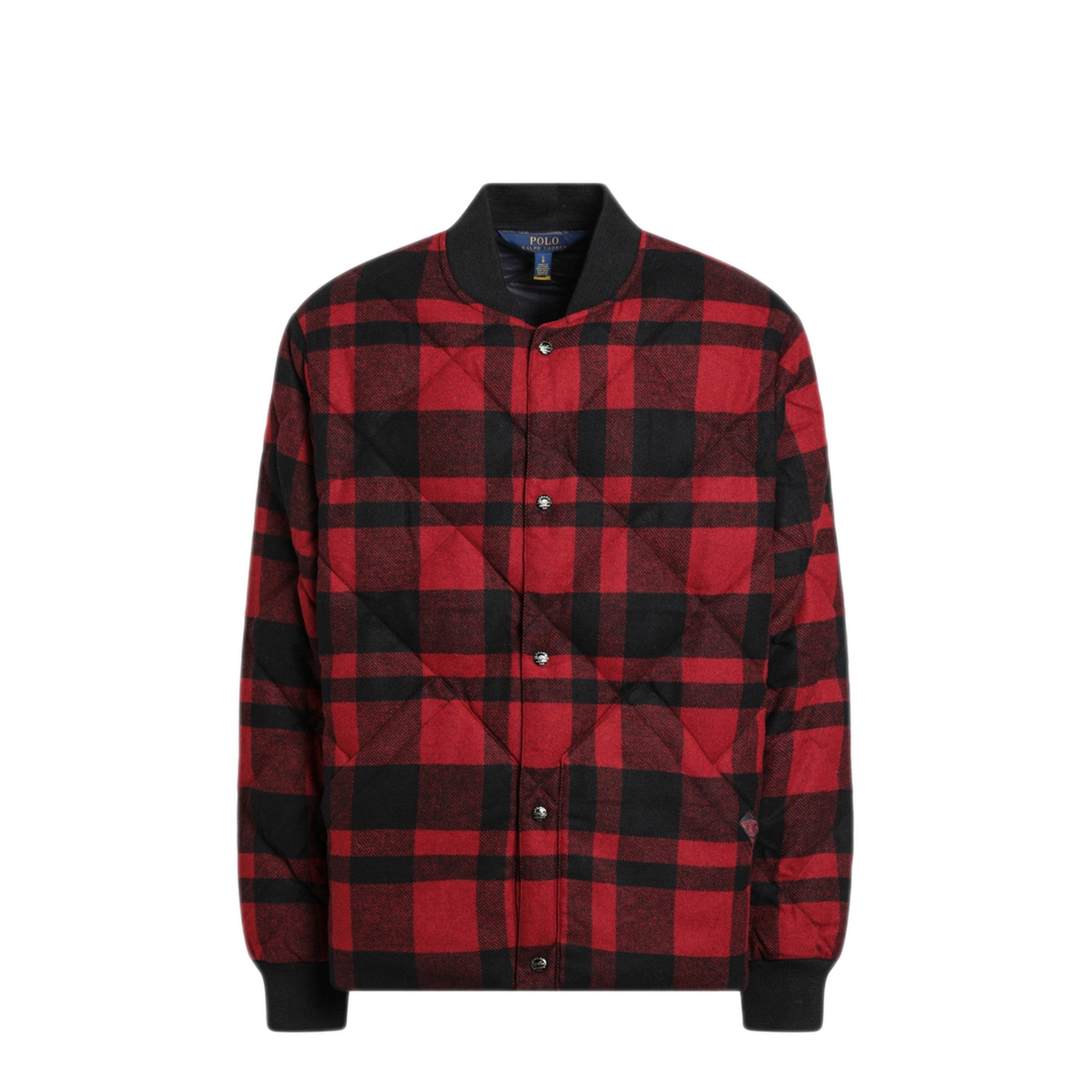 MAYFEYR - Polo Ralph Lauren - Red And Black Quilted Check Bomber - 710980939001WOBP