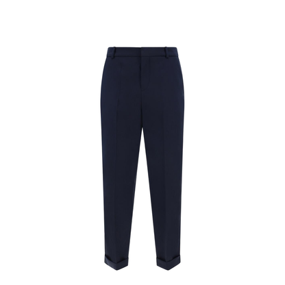 Pleated Wool Trousers