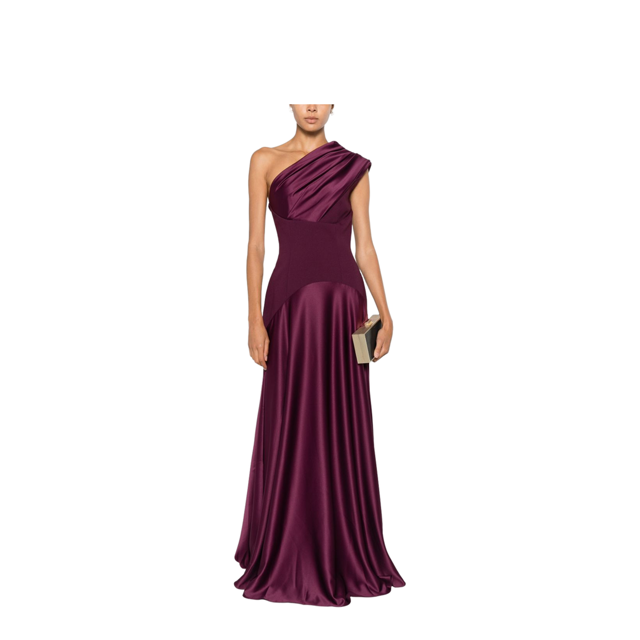 MAYFEYR - Solace London - Violet Dresses - OS48013GRAPE
