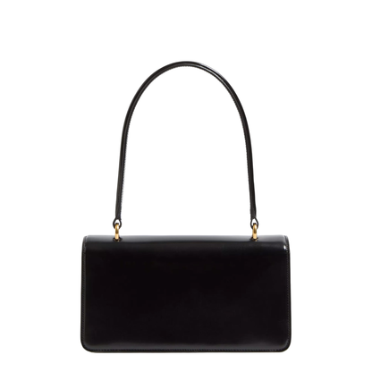 Vain Calfskin Shoulder Bag - Nero