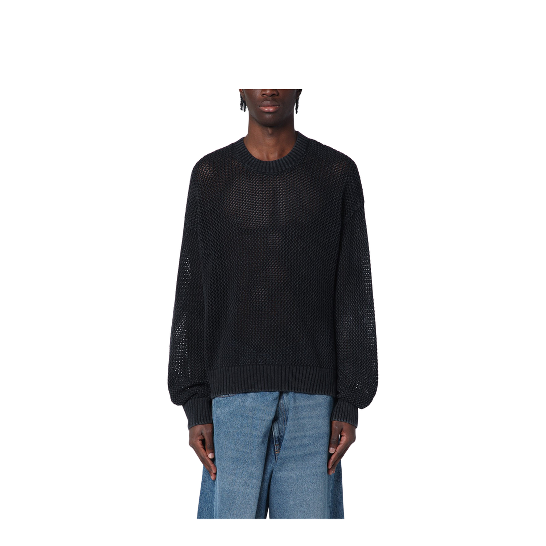 Round Neck Knit Sweater