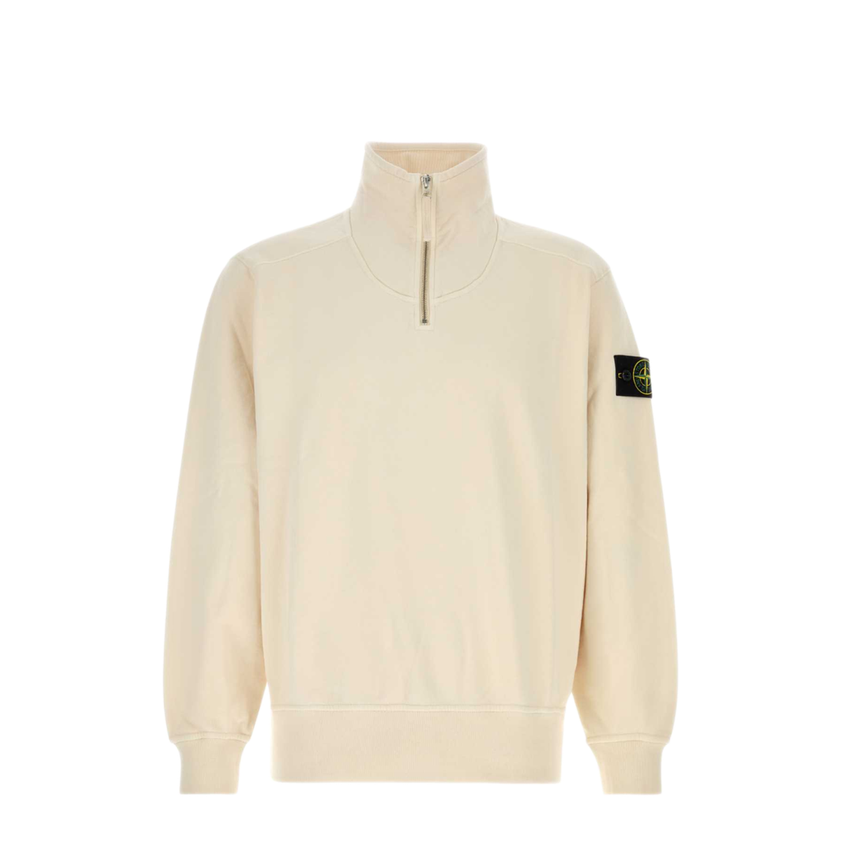 Ivory Cotton Sweatshirt
