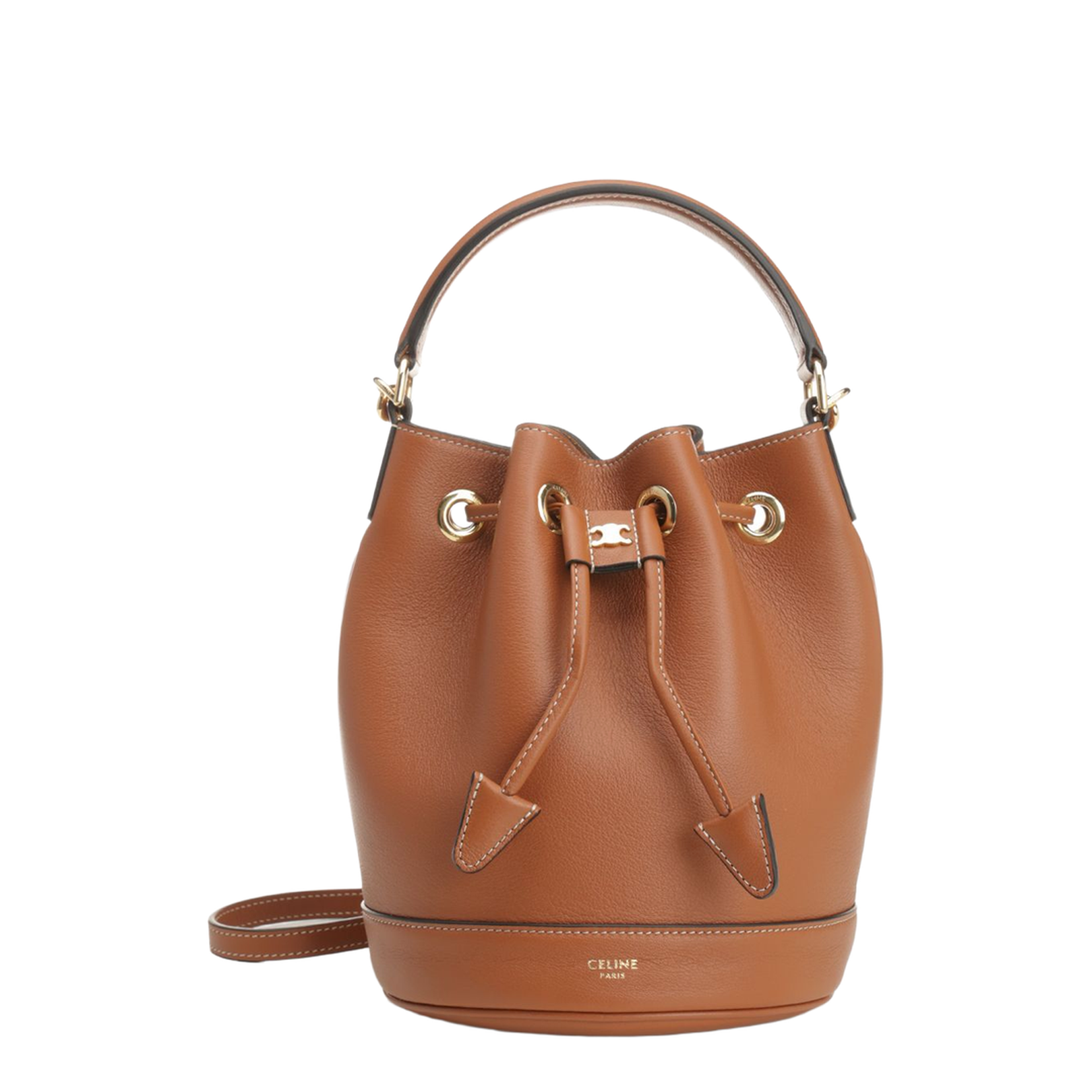 Teen Clara Bag in Supple Grained Calfskin - Tan