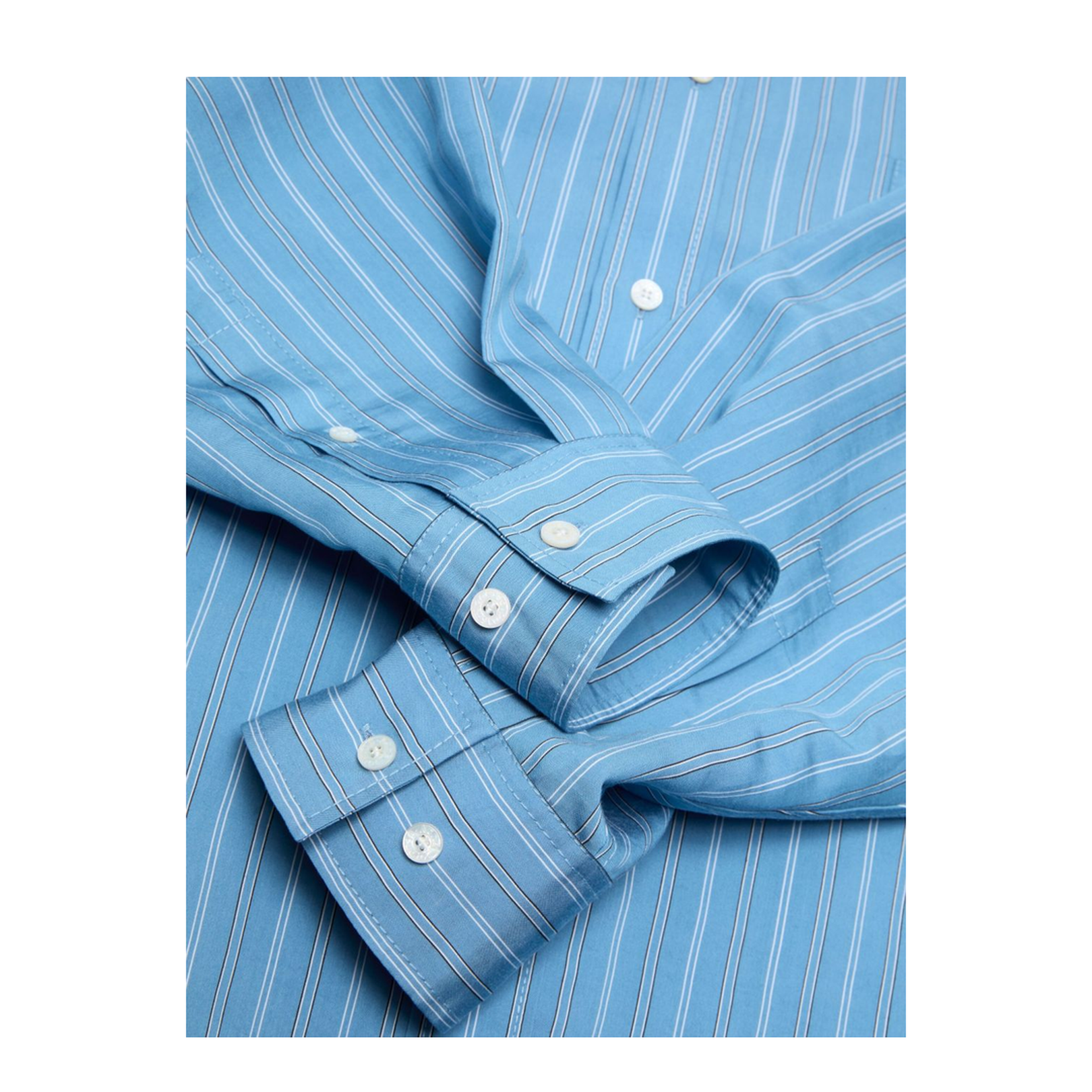 Button-up Shirt - Blue Multi