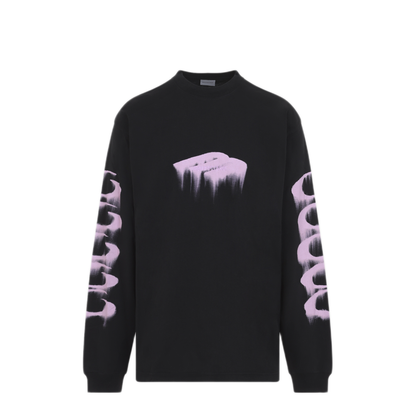 MAYFEYR - Balenciaga - L/S Medium Fit T-Shirt - 744449TUVJ8
