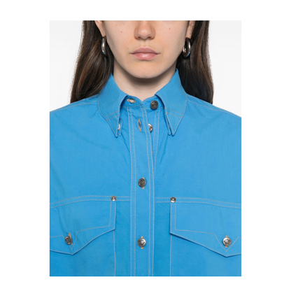 MAYFEYR - Versace - Light Blue Shirts - 10256761A183961VG80