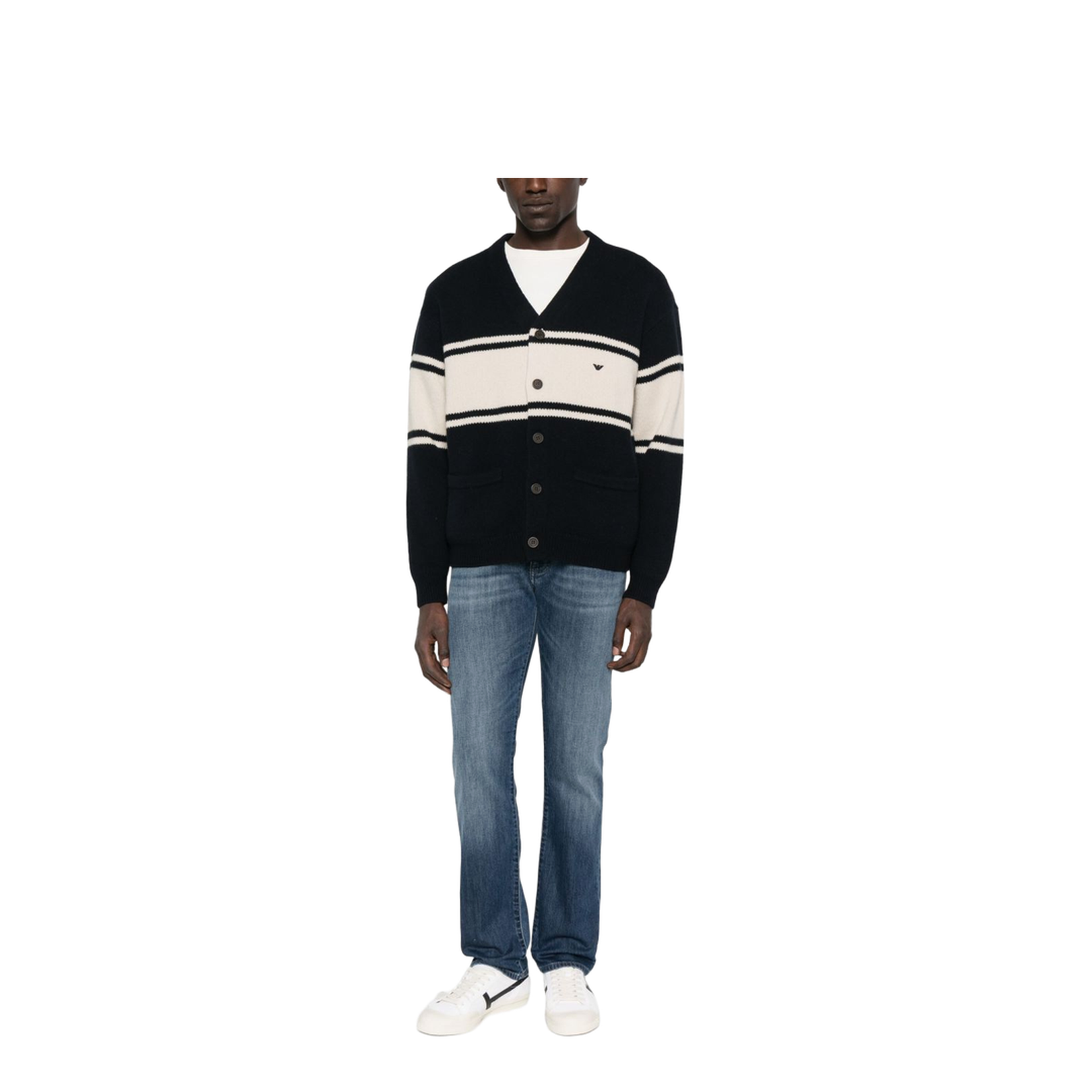 Wool V-Necked Cardigan