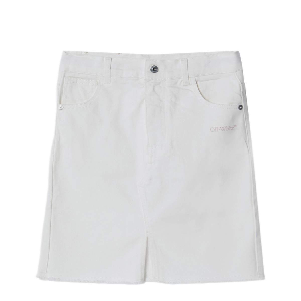 MAYFEYR -  - White Skirt With Arrow Motif - OGYF00AS26DEN0011000