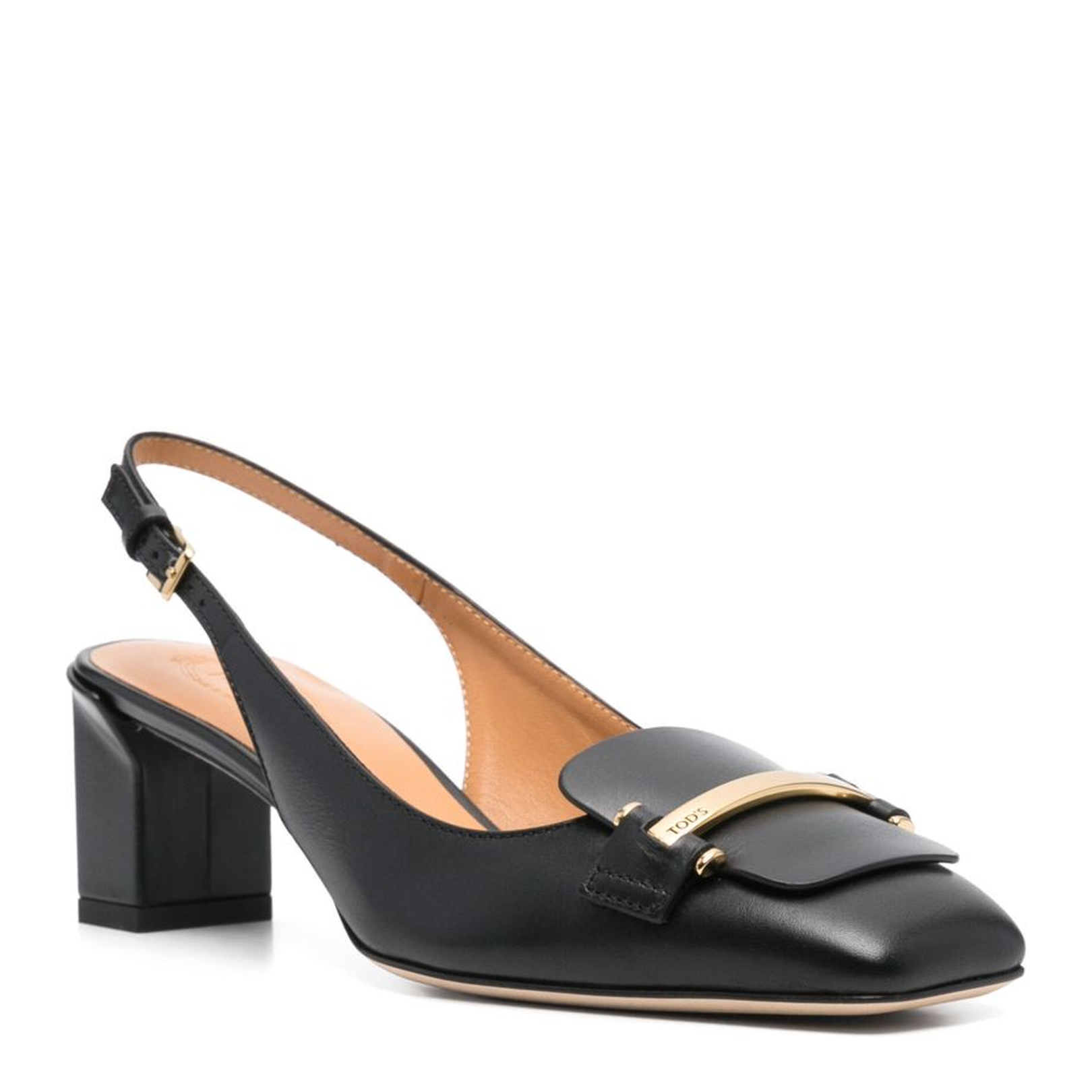 Slingback Pumps in Leather