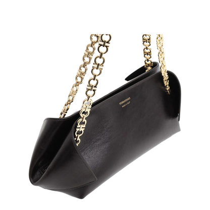 Folded Edge Design Zipper Bag