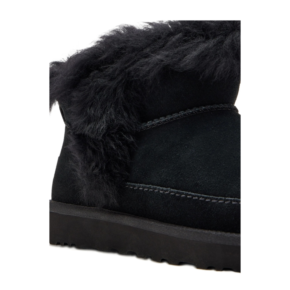 MAYFEYR - Ugg - Black Suede Ridged Sole Boots - 1173832BLK