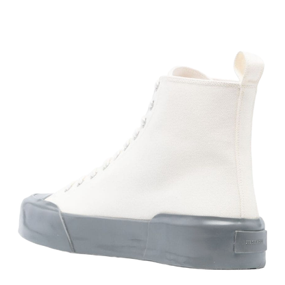 Canvas High-Top Sneakers