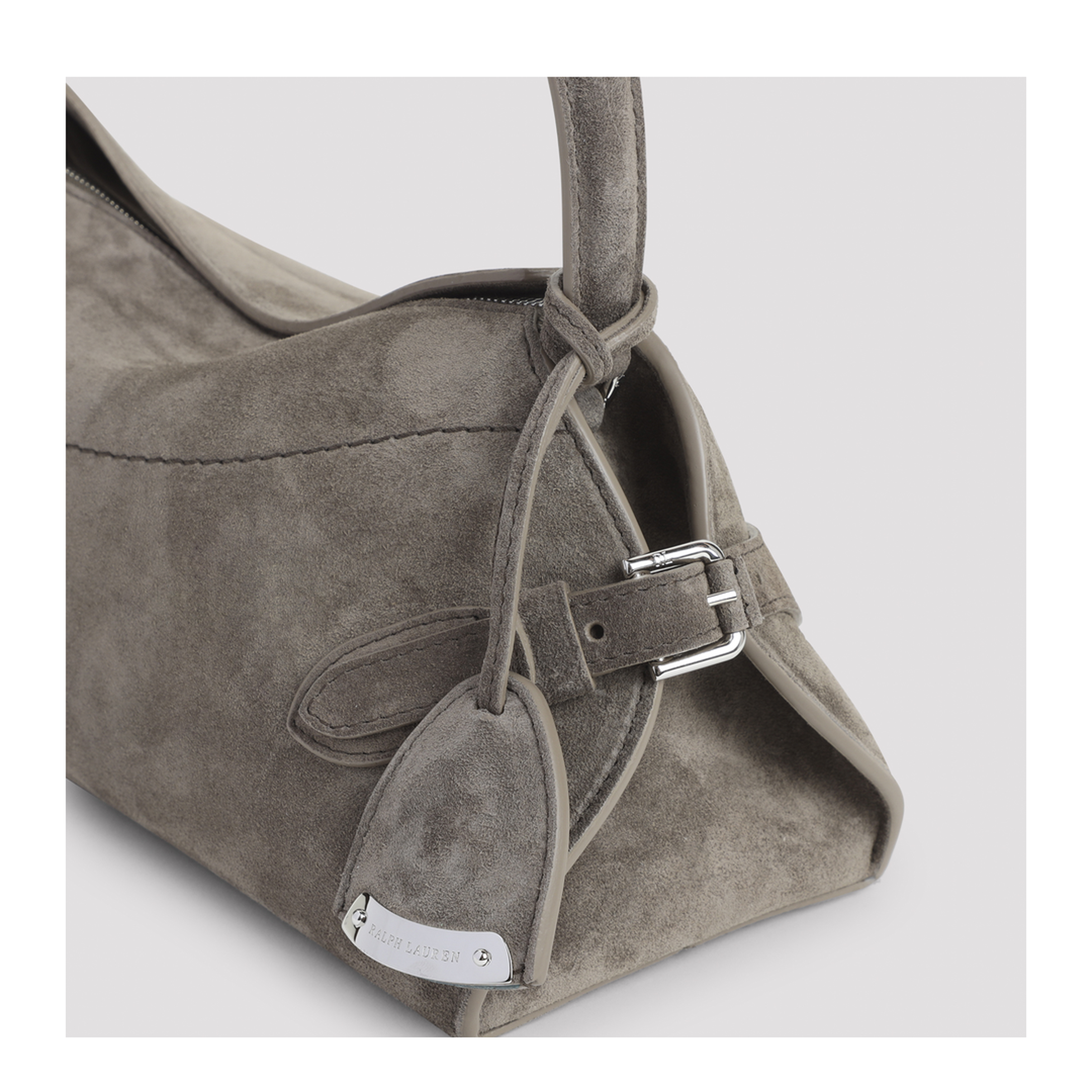 MAYFEYR - RALPH LAUREN COLLECTION - Suede Shoulder Bag - 435P18955001DARK