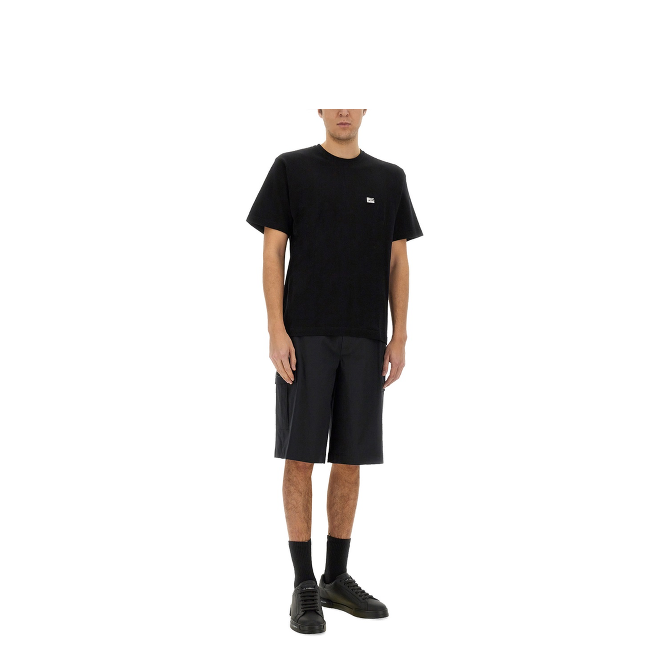 Cotton Cargo Bermuda Shorts