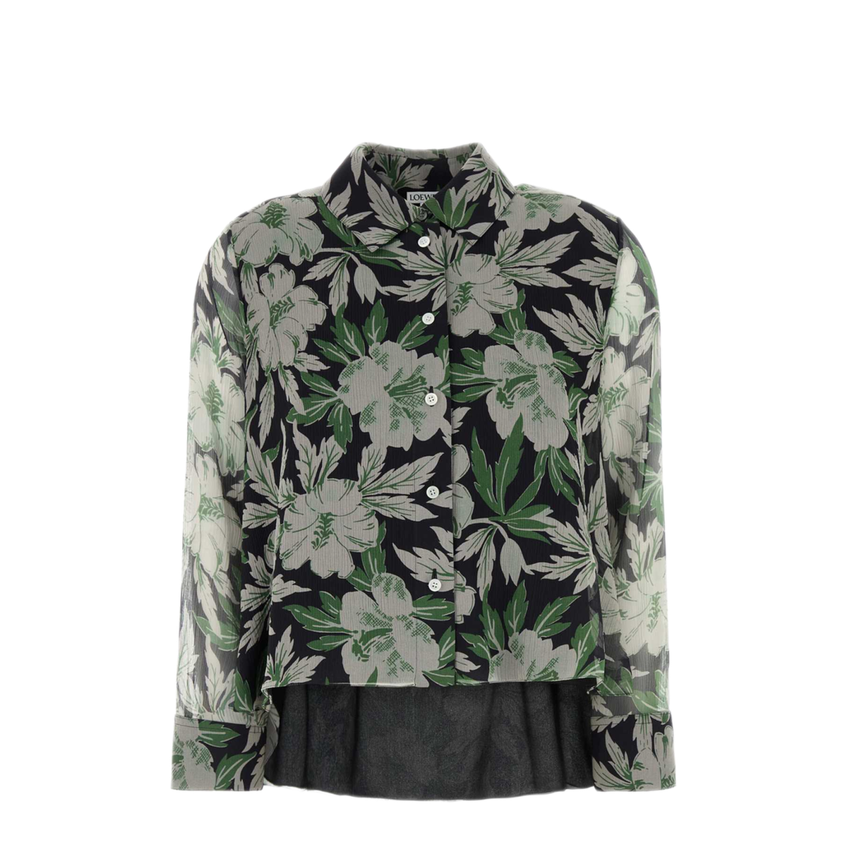 MAYFEYR - Loewe - Printed Silk Shirt - S540Y05XBJMULTICOLOR