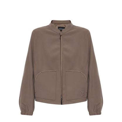 Zipped Blouson Jacket