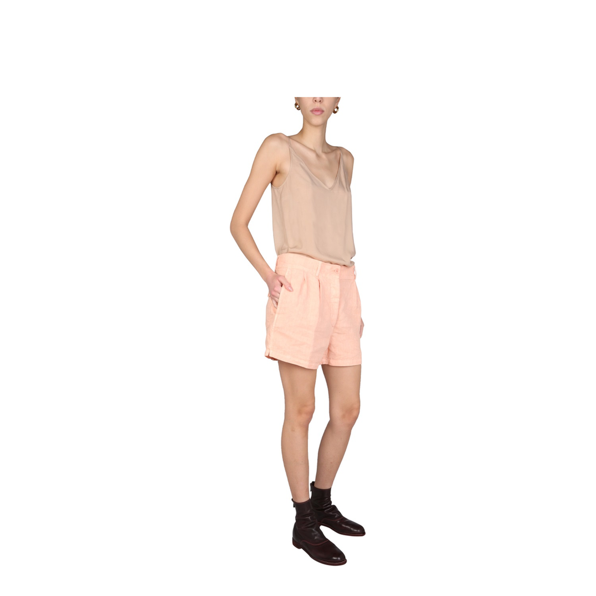 MAYFEYR - ASPESI - Wide Leg Shorts - 0201C25385281