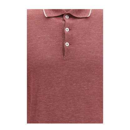MAYFEYR - Brunello Cucinelli - Lightweight Cashmere Silk And Hemp Knit Polo - MHS805905