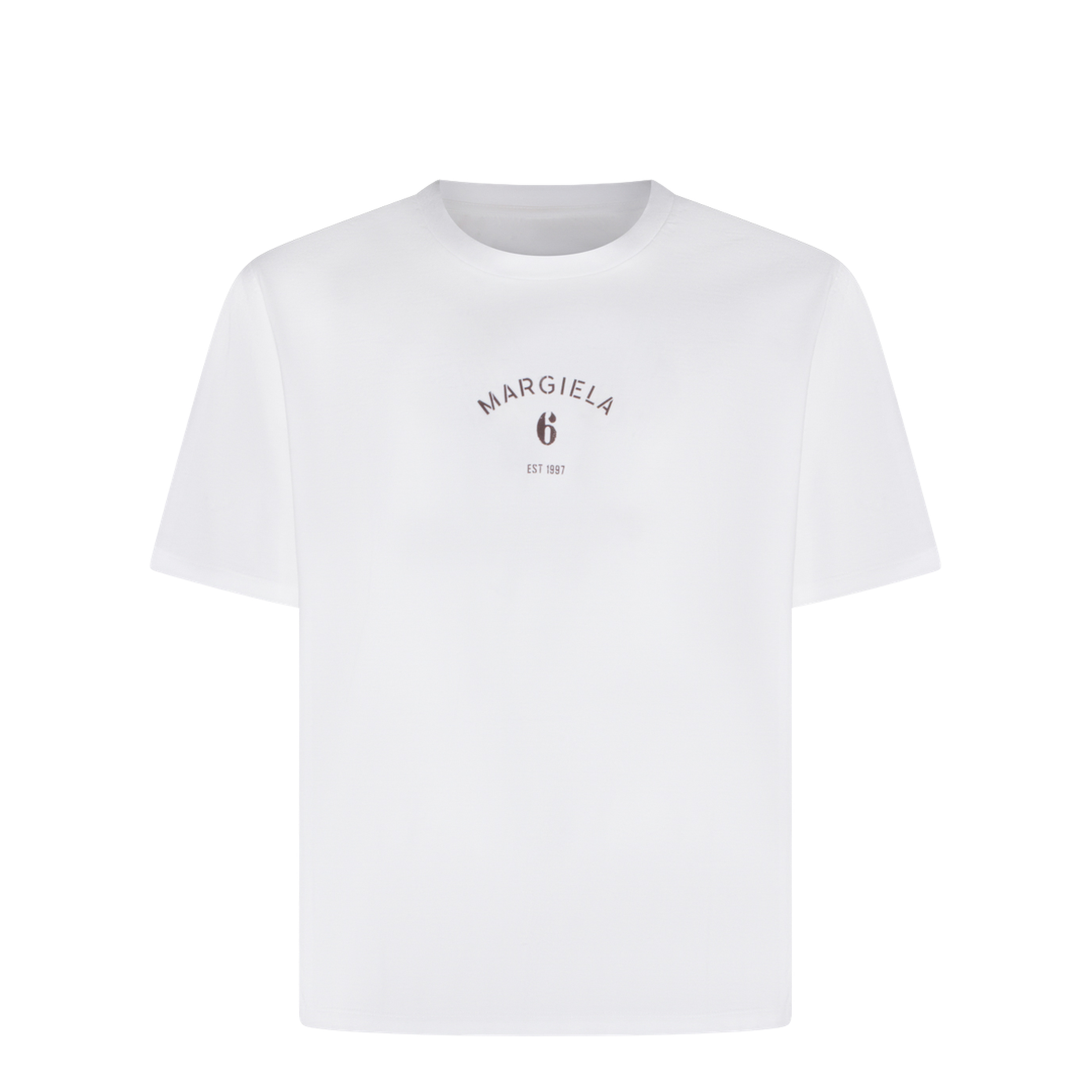 White T-shirt with logo print