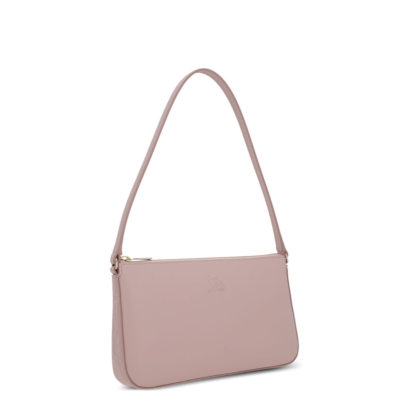 Pink Top Zip Fastening Single Shoulder Strap Bag