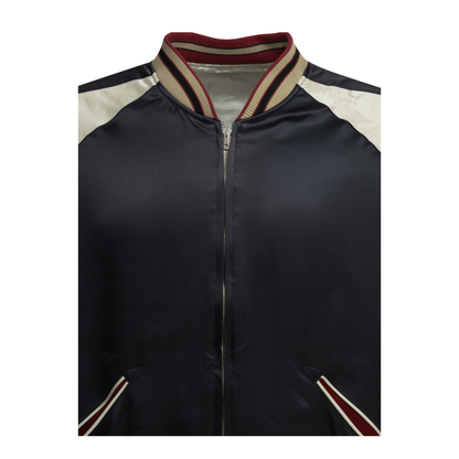 MAYFEYR - Beams Plus - Oriental Reversible Bomber Jacket - 3818091787401