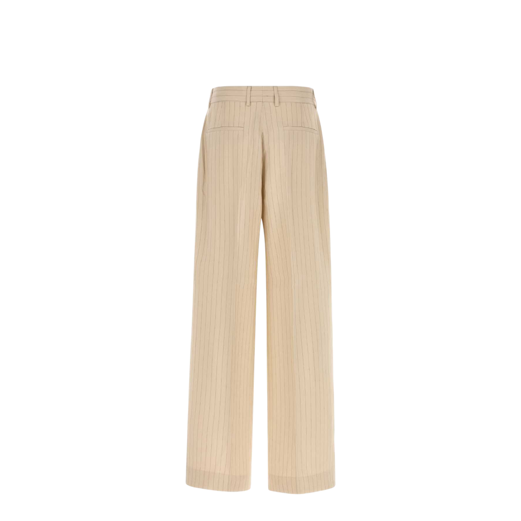 Embroidered Jersey Wide-leg Pant