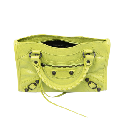 Le City Mini Lambskin Crossbody - Pistache