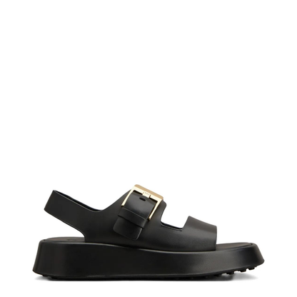 MAYFEYR - TOD`S - Leather Strappy Sandals With Maxi Buckle - XXW95L0KA50N6MB999