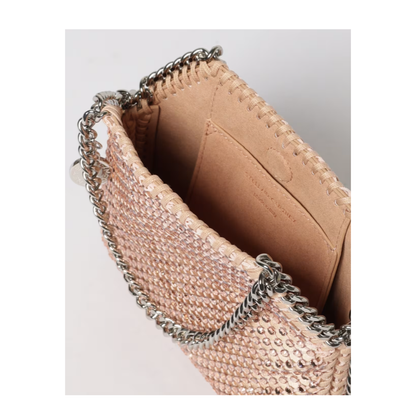 MAYFEYR - Stella Mccartney - Falabella Mini Shoulder Bag Eco Crystal & Mesh - 700109WP06615558