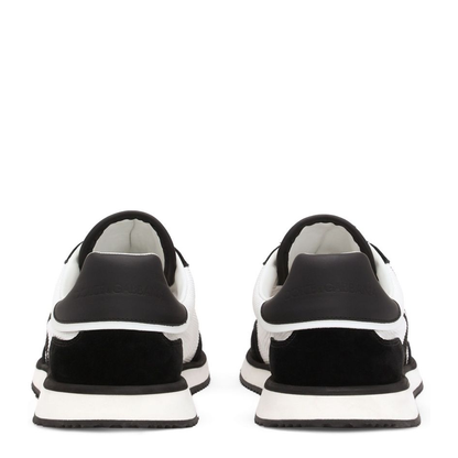 Mixed-material Cushion Sneakers