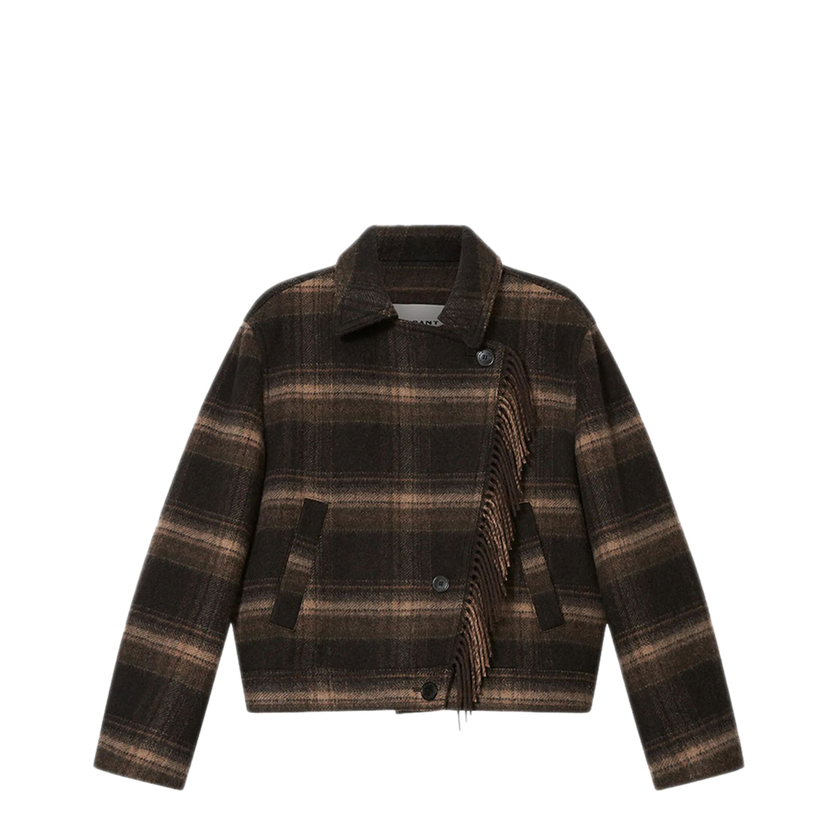 Galeane Wool Blend Short Coat