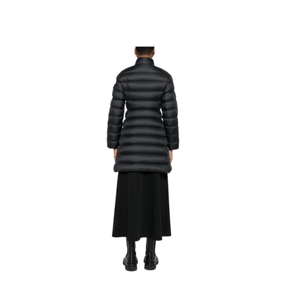 Black Igesse Mid-Length Down Jacket