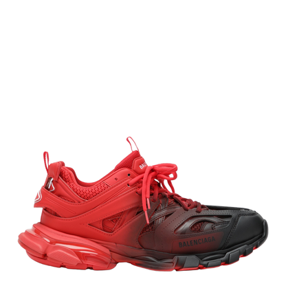 MAYFEYR - Balenciaga - Track Gradient Sneakers In Red And Black Polyurethane - 542023WTRGD6010