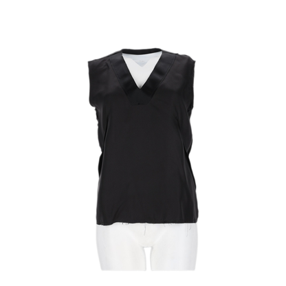 MAYFEYR - Maison Margiela - Silk V Neck Top - S51NC0638M36037900