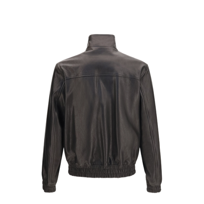 MAYFEYR - Valentino - Leather Zip Jacket - 9V3NA03GBL00NO