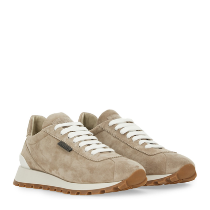 Suede Running Sneaker