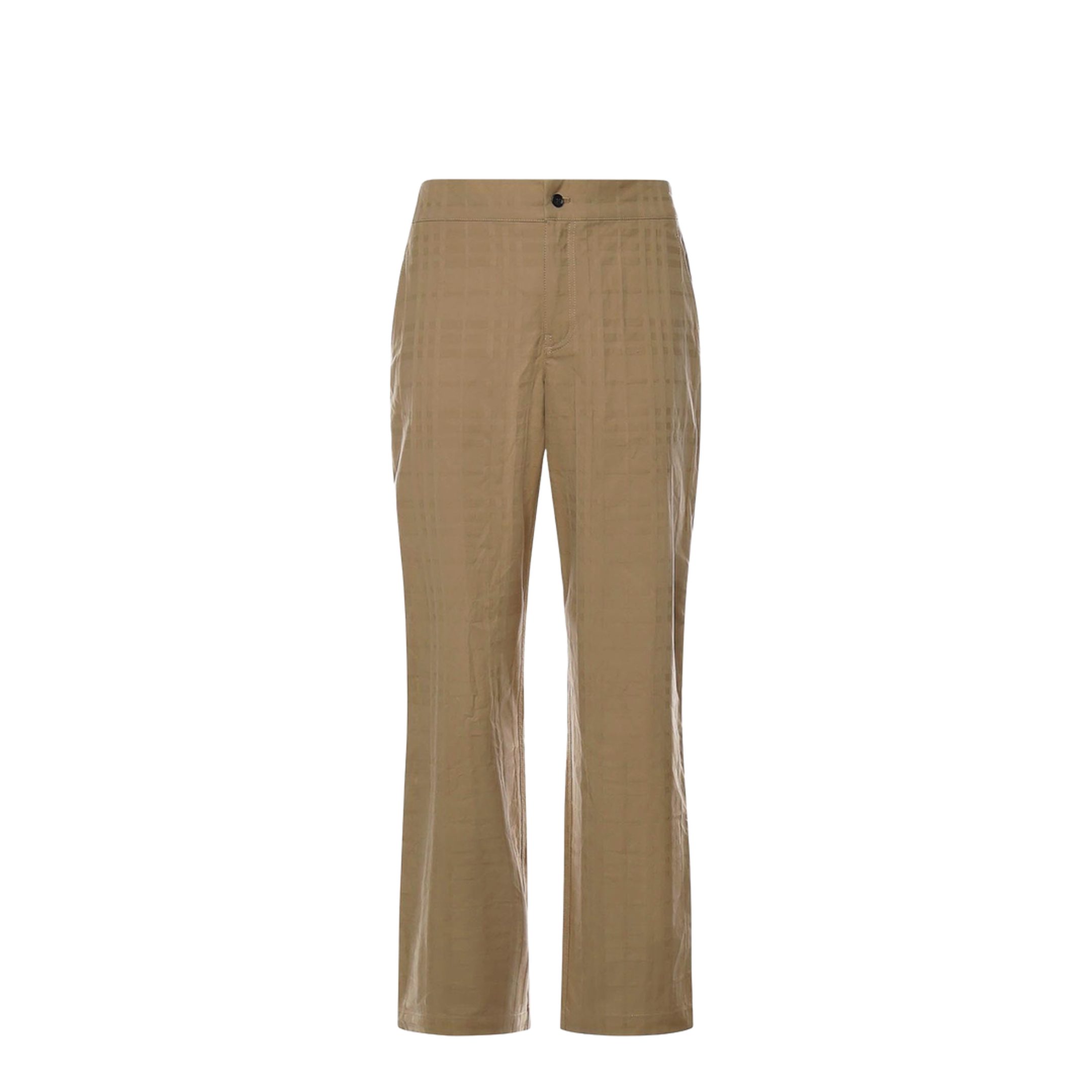 MAYFEYR - Burberry - Check Cotton Trousers - 8117841