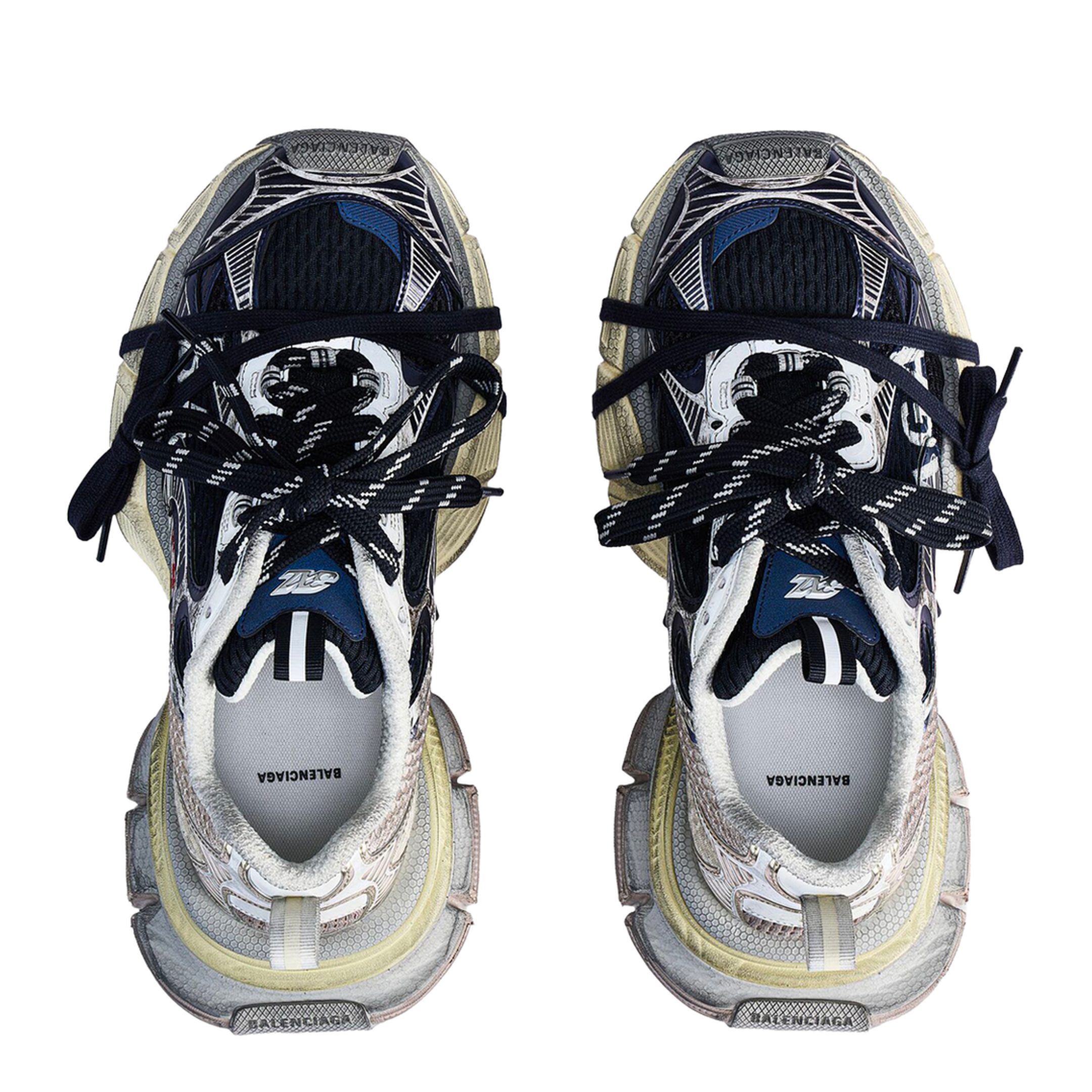 MAYFEYR - Balenciaga - 3Xl Split Worn-Out Effect Sneakers - 840090W3XSG