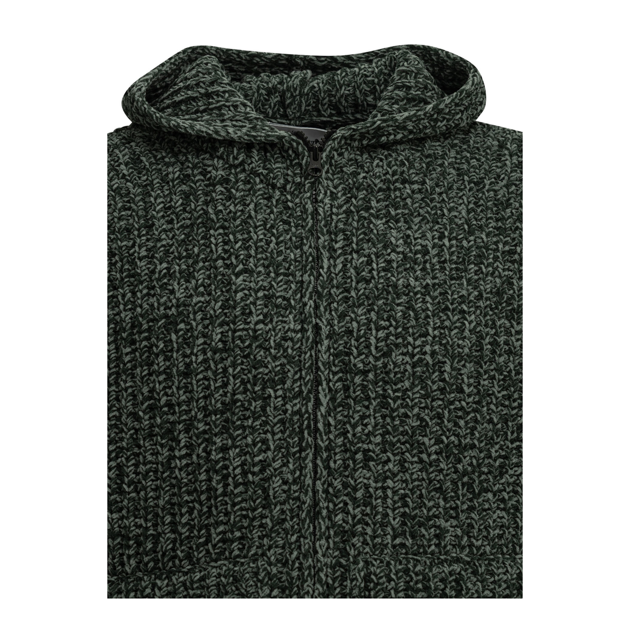 MAYFEYR - Stone Island - Zip Up Sweater Made Of Moulin Cotton - L2S155100065S0N16V0M5S