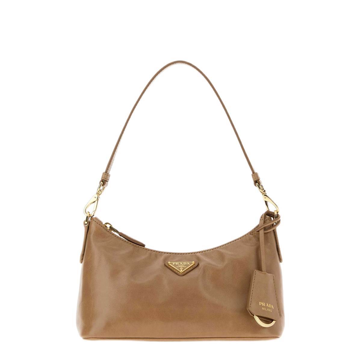 MAYFEYR - Prada - Beige Leather Handbag - 1BC305VDOM2CYRF0770