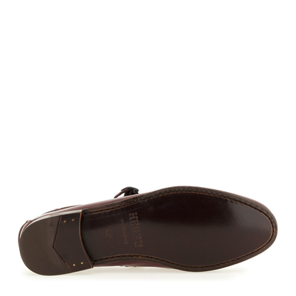 MAYFEYR - Hereu - Moccasin Mary Jane Loreau Supple Shiny - LOSSWFA250077BURGUNDY