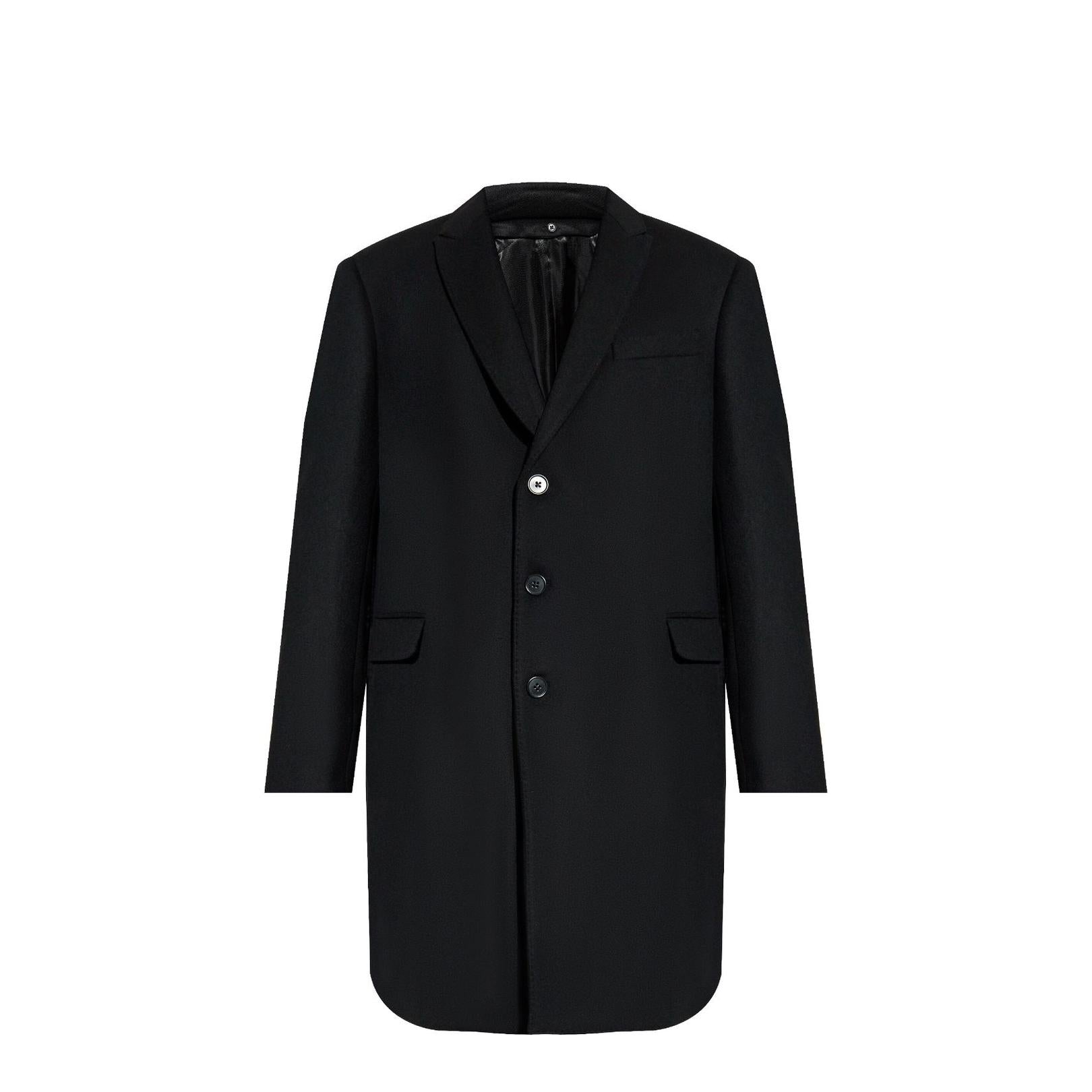 Emporio Armani Coats Black