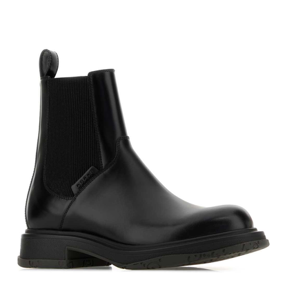 MAYFEYR - Gucci - Leather Upper Rubber Sole Ankle Boots - 853284AAFS91000
