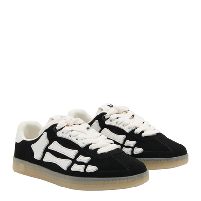 Pacific Bones Black Low Top Sneakers